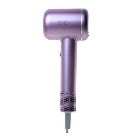 Adler Hair Dryer | AD 2270p SUPERSPEED | 1600 W | Number of temperature settings 3 | Ionic function | Diffuser nozzle | Purple - 8